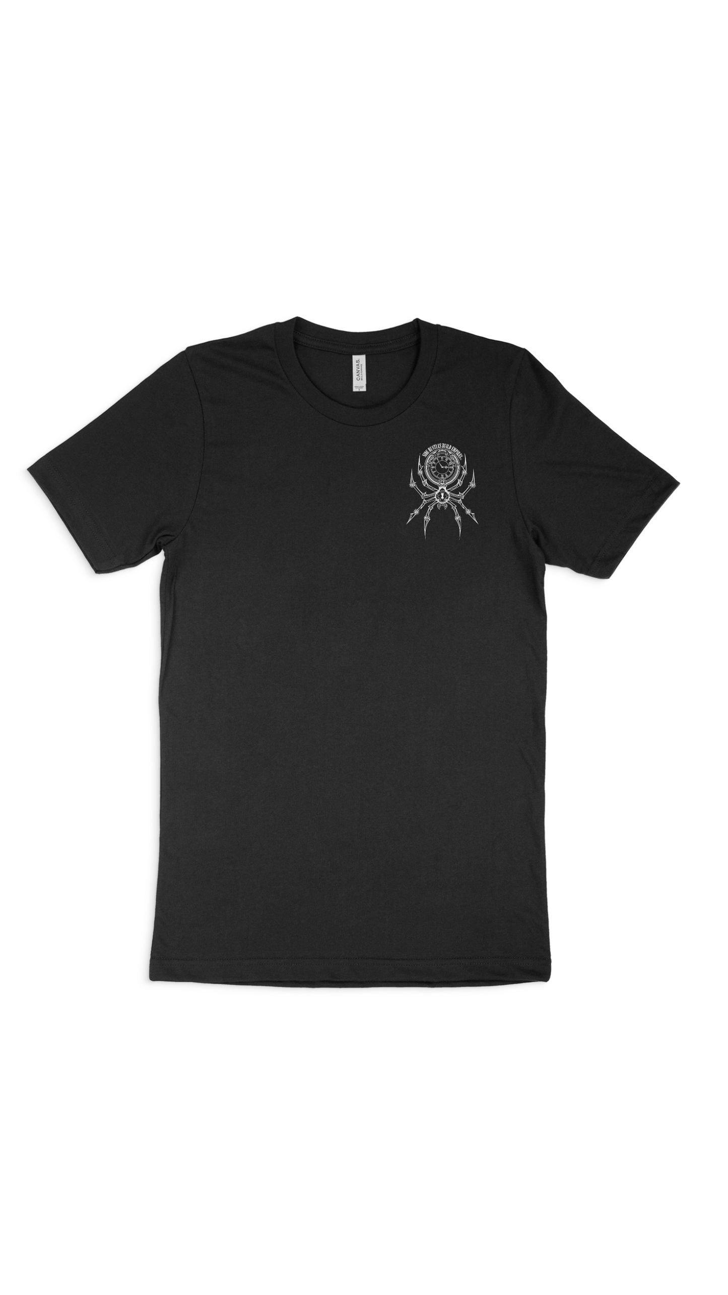 "ESCAPE THE DEATH WEB 2.0" black symbolic graphic tee